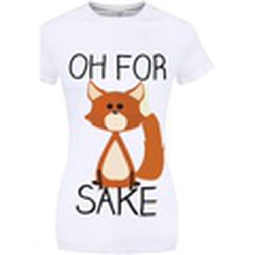 Camiseta manga larga Oh For Fox Sake para mujer - Grindstore - Modalova