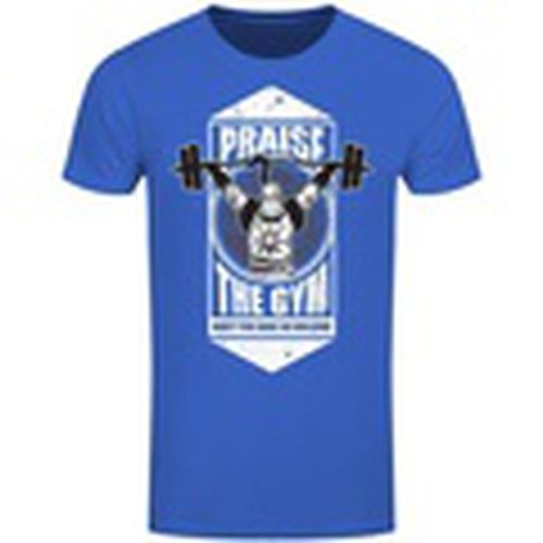 Camiseta manga larga Praise The Gym para hombre - Grindstore - Modalova