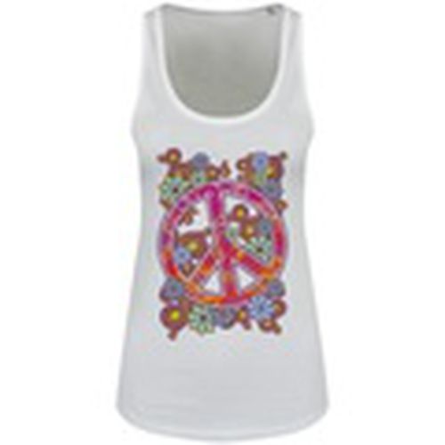 Camiseta tirantes Psychedelic Peace para mujer - Grindstore - Modalova