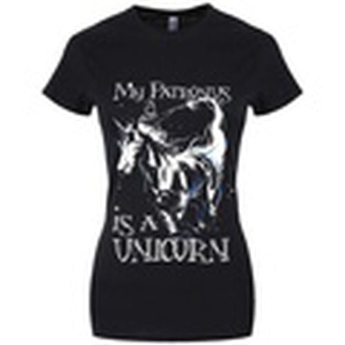 Tops y Camisetas My Patronus Is A Unicorn para mujer - Grindstore - Modalova