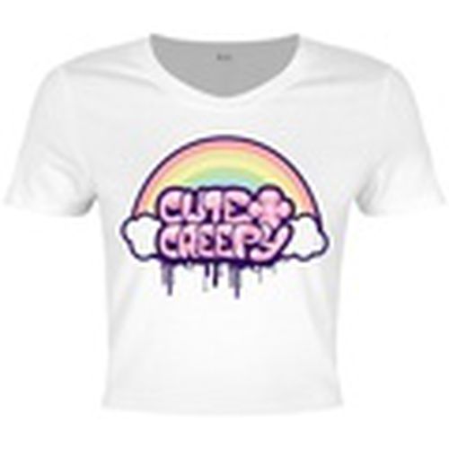 Camiseta manga larga Cute Creepy para mujer - Grindstore - Modalova