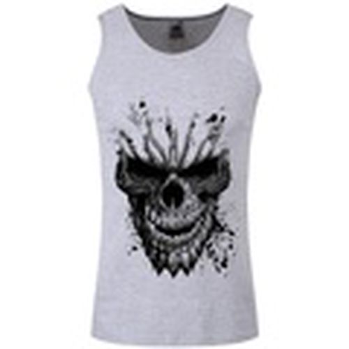 Camiseta tirantes Carved Skull para hombre - Grindstore - Modalova