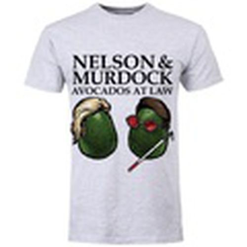 Camiseta manga larga Nelson Murdock Avocados At Law para hombre - Grindstore - Modalova