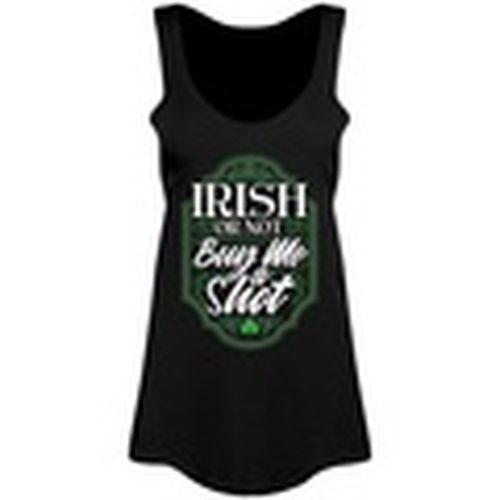 Camiseta tirantes Irish Or Not Buy Me A Shot para mujer - Grindstore - Modalova