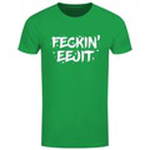 Camiseta manga larga Feckin Eejit para hombre - Grindstore - Modalova