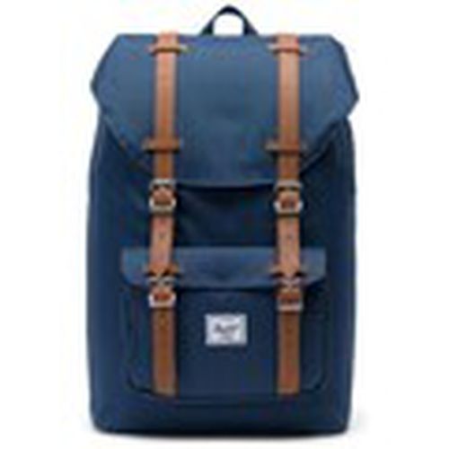 Mochila Little America Mid Volume Backpack - Navy Tan para hombre - Herschel - Modalova