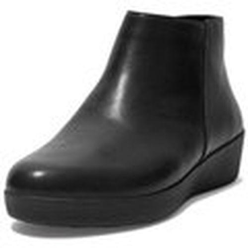 Botines SUMI LEATHER ANKLE BOOTS ALL BLACK para mujer - FitFlop - Modalova