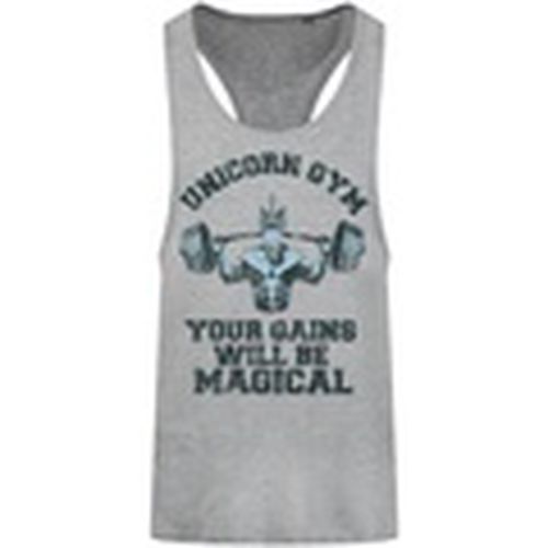 Camiseta tirantes Unicorn Gym para hombre - Grindstore - Modalova