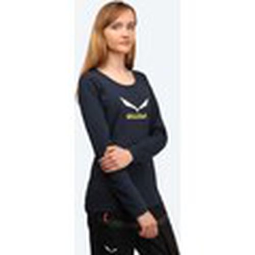 Camiseta manga larga Solidlogo CO W L/S Tee 25280-3991 para mujer - Salewa - Modalova