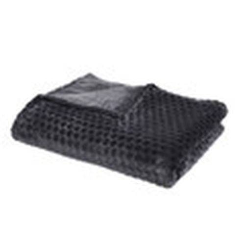 Mantas Plaid XL #2 Galet 150/200 Polyester Essential Fusain para - Today - Modalova