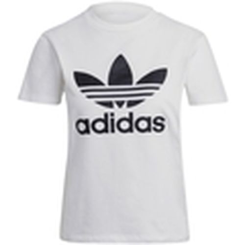 Camiseta Adicolor Classics Trefoil Tee para mujer - adidas - Modalova