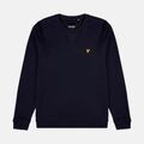 Jersey ML1131V BRUSHED NECK CREW-Z27 DARK NAVY BRUSHED para hombre - Lyle & Scott - Modalova