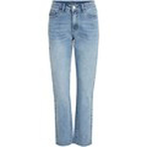 Jeans VISTRAY DL RW STRAIGHT JEANS Light Blue para mujer - Vila - Modalova