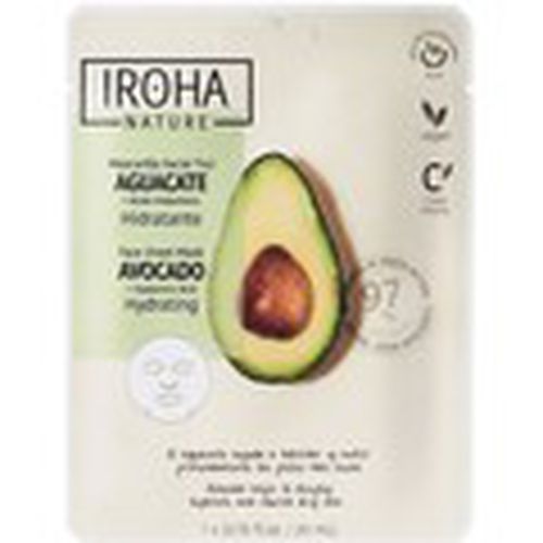 Mascarilla Nature Mask Avocado + Hyaluronic Acid para mujer - Iroha Nature - Modalova