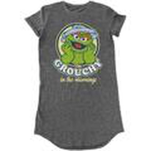 Camiseta manga larga Grouchy In The Morning para mujer - Sesame Street - Modalova