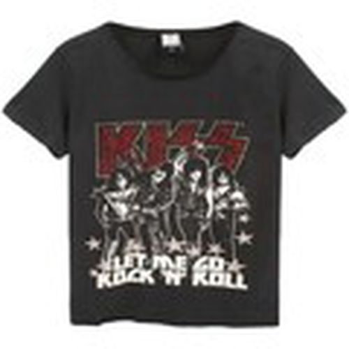 Camiseta manga larga Let Me Go Rock N Roll para mujer - Amplified - Modalova