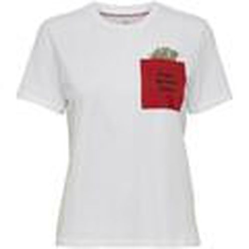 Tops y Camisetas ONLPOLLY S/S REG TOP BOX para mujer - Only - Modalova