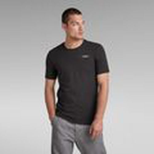 Tops y Camisetas D19070 C723 SLIM BASE-6484 BLACK para hombre - G-Star Raw - Modalova