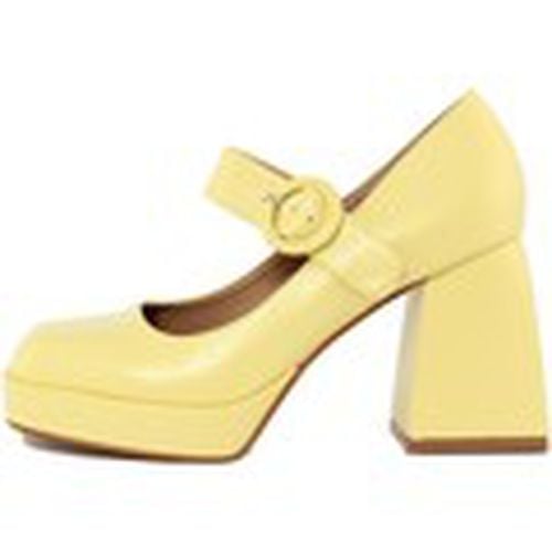 Zapatos de tacón FAM_J3002_YELLOW para mujer - Fashion Attitude - Modalova