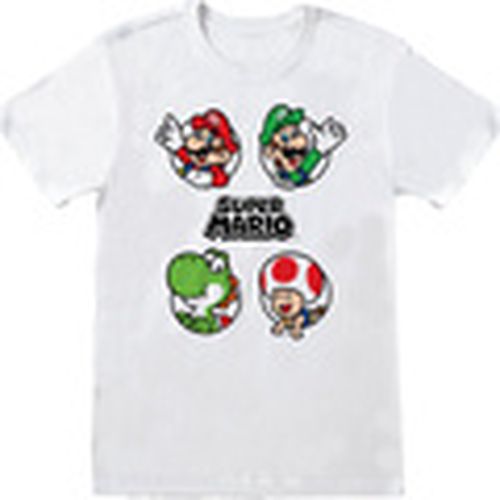 Camiseta manga larga HE734 para hombre - Super Mario - Modalova