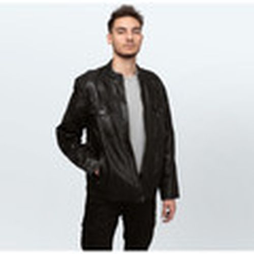 Chaqueta Men's Leather Jacket K2922 para hombre - Cameleon - Modalova
