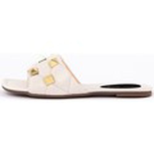 Sandalias FAM_909_2C_BEIGE para mujer - Fashion Attitude - Modalova