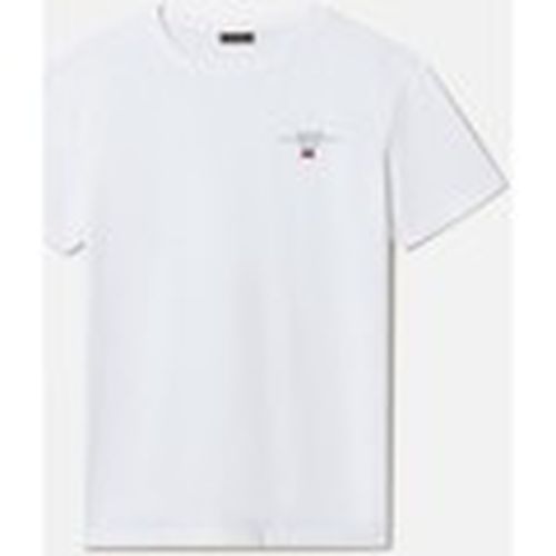 Tops y Camisetas SELBAS NP0A4GBQ-002 BRIGHT WHITE para hombre - Napapijri - Modalova