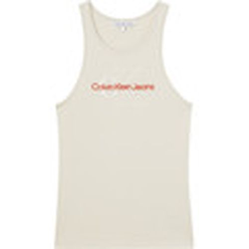 Camiseta tirantes TOP TWO TONE MONOGRAM MUJER para mujer - Calvin Klein Jeans - Modalova