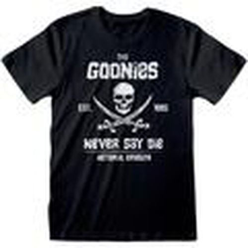 Camiseta manga larga Never Say Die para hombre - Goonies - Modalova