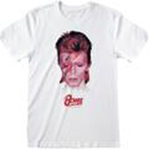 Camiseta manga larga Aladdin Sane para hombre - David Bowie - Modalova