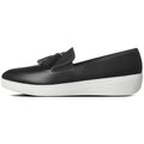 Mocasines TASSEL SUPERSKATE TM BLACK LEATHER 4 para mujer - FitFlop - Modalova