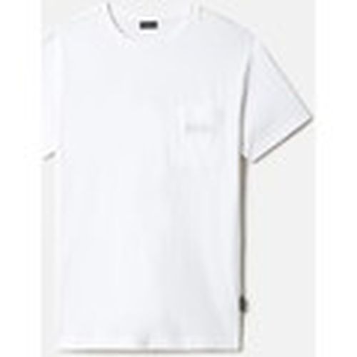 Tops y Camisetas S-MORGEX NP0A4GBP0021-BRIGHT WHITE para hombre - Napapijri - Modalova