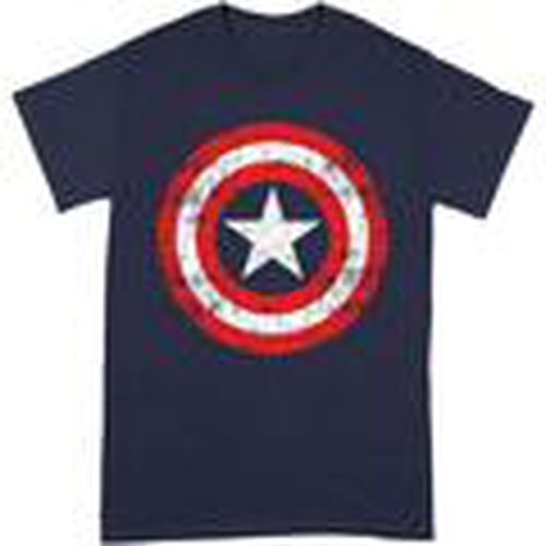 Camiseta manga larga BI100 para hombre - Captain America - Modalova