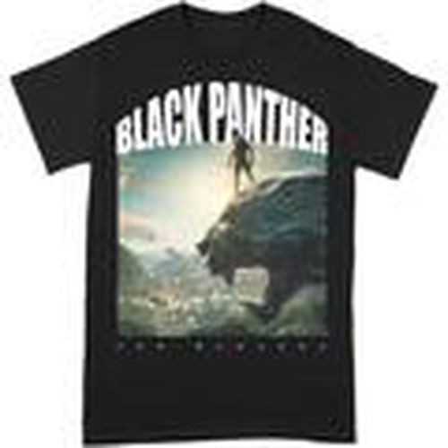 Camiseta manga larga For Wakanda para hombre - Black Panther - Modalova