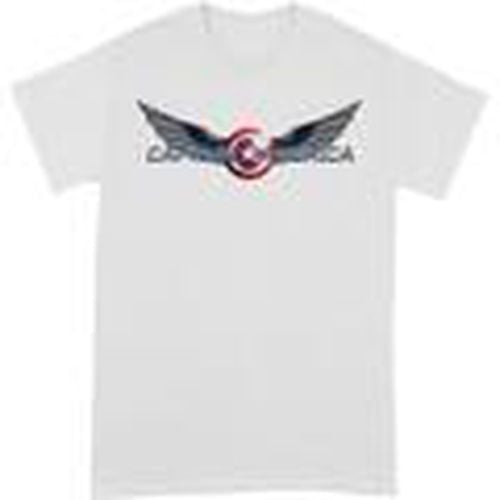 Camiseta manga larga BI178 para hombre - Captain America - Modalova