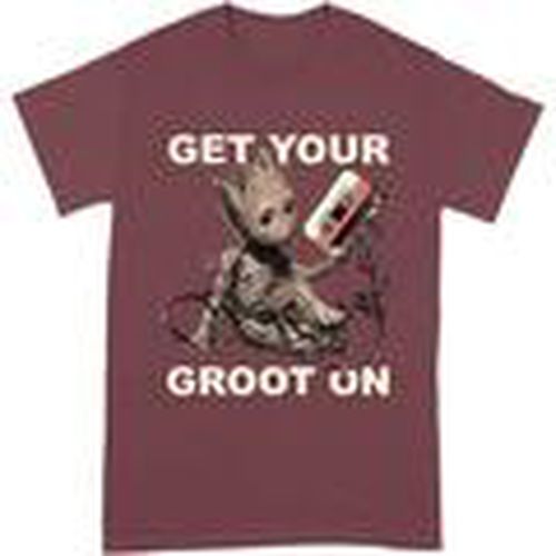 Camiseta manga larga Get Your Groot On para hombre - Guardians Of The Galaxy - Modalova