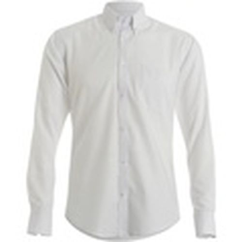 Camisa manga larga Oxford para hombre - Kustom Kit - Modalova