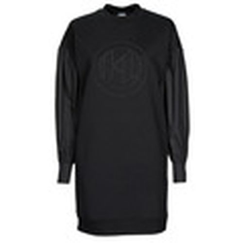 Vestido FABRIC MIX SWEATDRESS para mujer - Karl Lagerfeld - Modalova