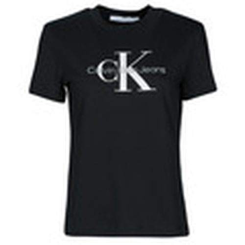 Camiseta CORE MONOGRAM REGULAR TEE para mujer - Calvin Klein Jeans - Modalova