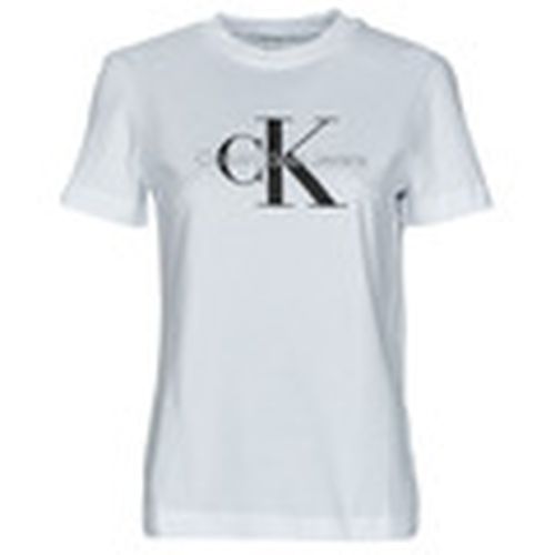 Camiseta CORE MONOGRAM REGULAR TEE para mujer - Calvin Klein Jeans - Modalova