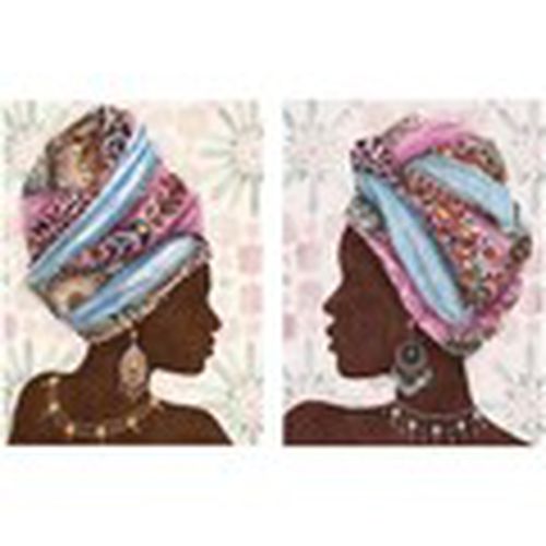 Cuadros, pinturas Cuadro Mujer Africana 2 Unidades para - Signes Grimalt - Modalova