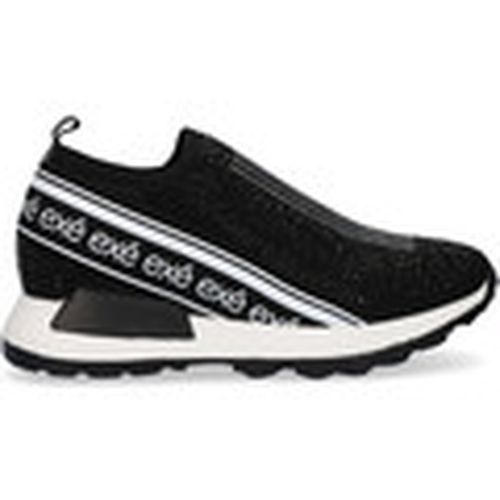 Zapatillas SNEAKER PLATAFORMA EX9210A NEGRA BRILLANTE para mujer - Exé Shoes - Modalova