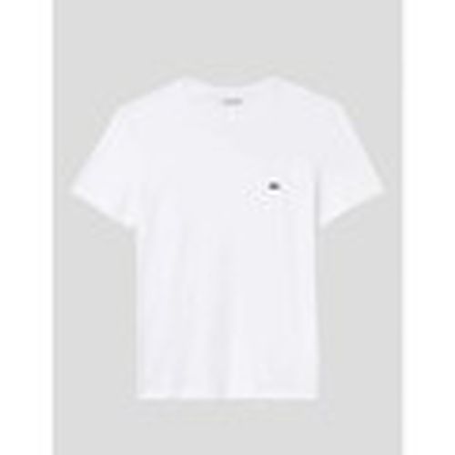 Camiseta CAMISETA CLASSIC REGULAR FIT BLANC para hombre - Lacoste - Modalova