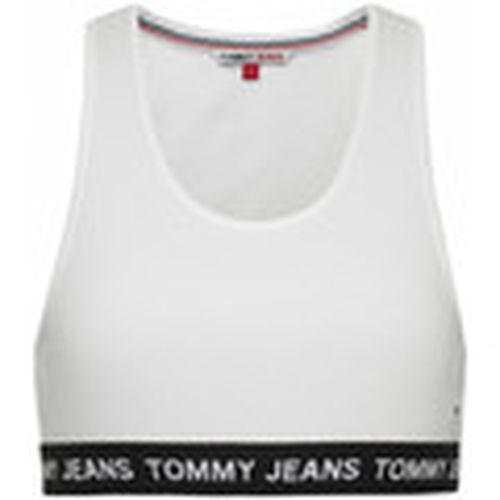 Camiseta tirantes Logo wb crop top para mujer - Tommy Jeans - Modalova
