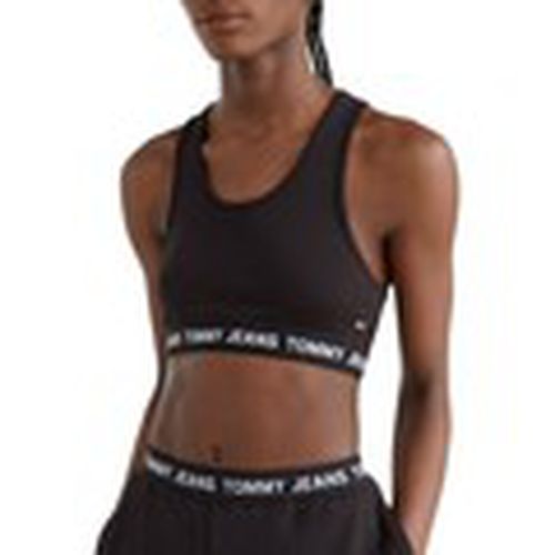 Camiseta tirantes Logo wb crop top para mujer - Tommy Jeans - Modalova