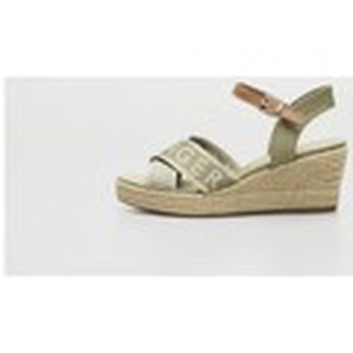 Alpargatas TOMMY WEBBING LOW WEDGE SANDAL para mujer - Tommy Hilfiger - Modalova