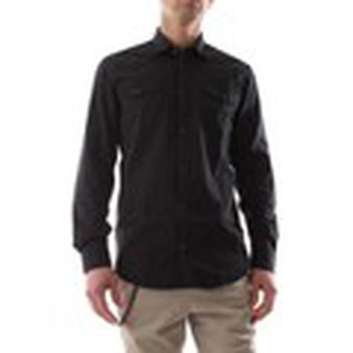 Camisa manga larga UC300S CS010-999 BLACL para hombre - Dondup - Modalova