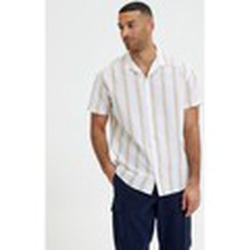 Camisa manga larga 16079055 REGNEW-INCENSE STRIPES para hombre - Selected - Modalova