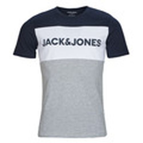 Camiseta JJELOGO BLOCKING TEE para hombre - Jack & Jones - Modalova