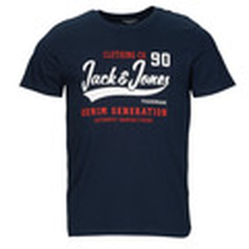Camiseta JJELOGO TEE SS O-NECK 2 COL para hombre - Jack & Jones - Modalova